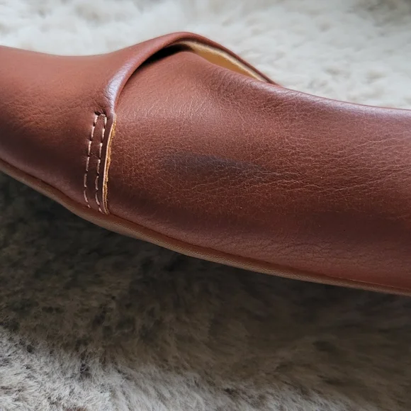 Boc Janella Light Brown Pointed Toe Flats - Picture 5 of 9